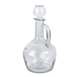 Clayre & Eef Decorative Bottle 400 ml Transparent Glass