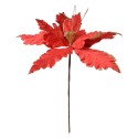 Clayre & Eef Plante artificielle Poinsettia Ø 34x48 cm Rouge Plastique