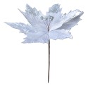 Clayre & Eef Plante artificielle Poinsettia Ø 34x38 cm Blanc Plastique