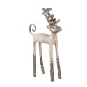 Clayre & Eef Decorative Figurine Deer 16x5x25 cm Beige Metal