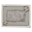 Clayre & Eef Photo Frame 10x15 cm Blue Beige MDF Rectangle