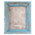 Clayre & Eef Bilderrahmen 18x24 cm Blau Beige Holz Rechteck