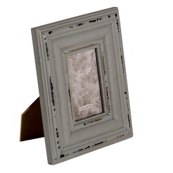 Clayre & Eef Photo Frame  5x7 cm Grey MDF