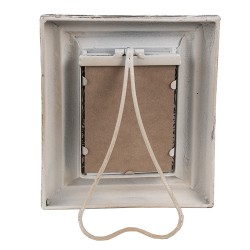 Clayre & Eef Fotolijst 10x15 cm Beige IJzer Glas