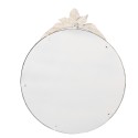 Clayre & Eef Mirror 50x4x60 cm Beige Metal Glass Round