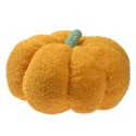 Clayre & Eef Cuscino decorativo Zucca Ø 28x18 cm Giallo Tessuto