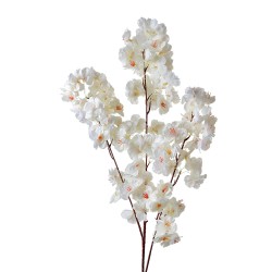 Clayre & Eef Artificial Flower 106 cm White Plastic