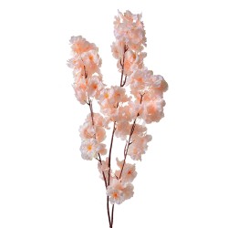 Clayre & Eef Fleur artificielle 106 cm Rose Plastique