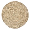 Clayre & Eef Placemat Ø 38 cm Beige Straw Round