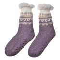 Clayre & Eef Home Socks one size Purple Synthetic