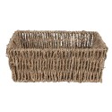 Clayre & Eef Storage Basket Set of 3 Brown Seagrass