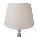 Clayre & Eef Tafellamp Ø 38x88 cm Beige IJzer