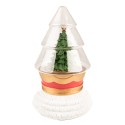 Clayre & Eef Cloche Nutcracker 15x13x24 cm Red Green Plastic Glass