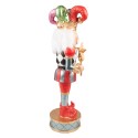 Clayre & Eef Figurine Harlequin 38 cm Red Blue Polyresin