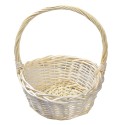 Clayre & Eef Aufbewahrungskorb 3er Set Ø 33 / Ø 27 / Ø 22 cm Beige Rattan