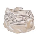 Clayre & Eef Planter Rabbit 30x17x13 cm Beige Stone