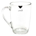 Clayre & Eef Theeglas  set van 6 stuks  300 ml Glas Hart Love Theemok