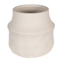 Clayre & Eef Blumentopf Ø 17x16 cm Beige Keramik