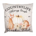 Clayre & Eef Cushion Cover 45x45 cm Beige Polyester Pumpkin