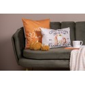 Clayre & Eef Cushion Cover 45x45 cm Beige Polyester Pumpkin