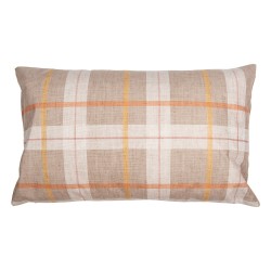 Clayre & Eef Housse de coussin 30x50 cm Beige Polyester Citrouille