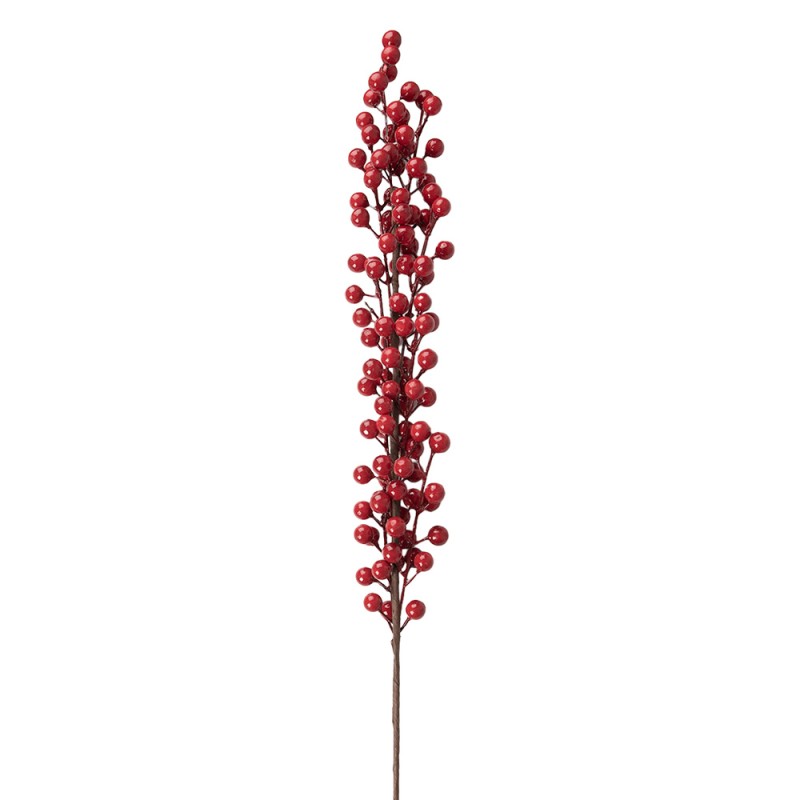 Clayre & Eef Fiore artificiale 84 cm Rosso Plastica