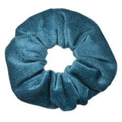 Clayre & Eef Élastique à cheveux scrunchie Ø 10 cm Vert Velours