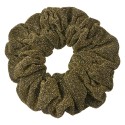 Clayre & Eef Elastico per capelli scrunchie Ø 10 cm Verde Sintetico