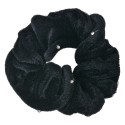 Clayre & Eef Scrunchie Hair Elastic Ø 10 cm Black Velvet