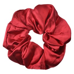 Clayre & Eef Elastico per capelli scrunchie Ø 10 cm Rosso Sintetico