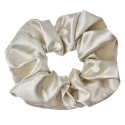 Clayre & Eef Scrunchie Haarelastiek Ø 10 cm Grijs Synthetisch