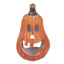 Clayre & Eef Decorazione Zucca 11x10x18 cm Arancione Ceramica