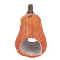 Clayre & Eef Decorazione Zucca 11x10x18 cm Arancione Ceramica