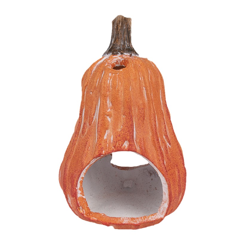 Clayre & Eef Decoration Pumpkin 11x10x18 cm Orange Ceramic