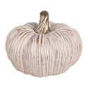 Clayre & Eef Decorazione Zucca Ø 16x13 cm Color oro Ceramica