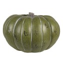 Clayre & Eef Decoration Pumpkin Ø 35x21 cm Green Plastic