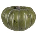 Clayre & Eef Decorazione Zucca Ø 35x21 cm Verde Plastica