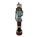 Clayre & Eef Figurine Casse-noisette 203 cm Vert Métal