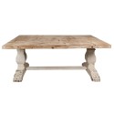 Clayre & Eef Tavolo da pranzo 190x101x80 cm Marrone Legno