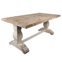 Clayre & Eef Dining Table 190x101x80 cm Brown Wood