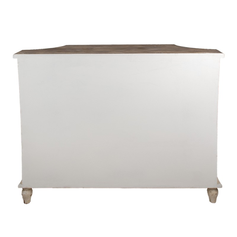 Clayre & Eef Credenza 120x40x97 cm Marrone Grigio Legno