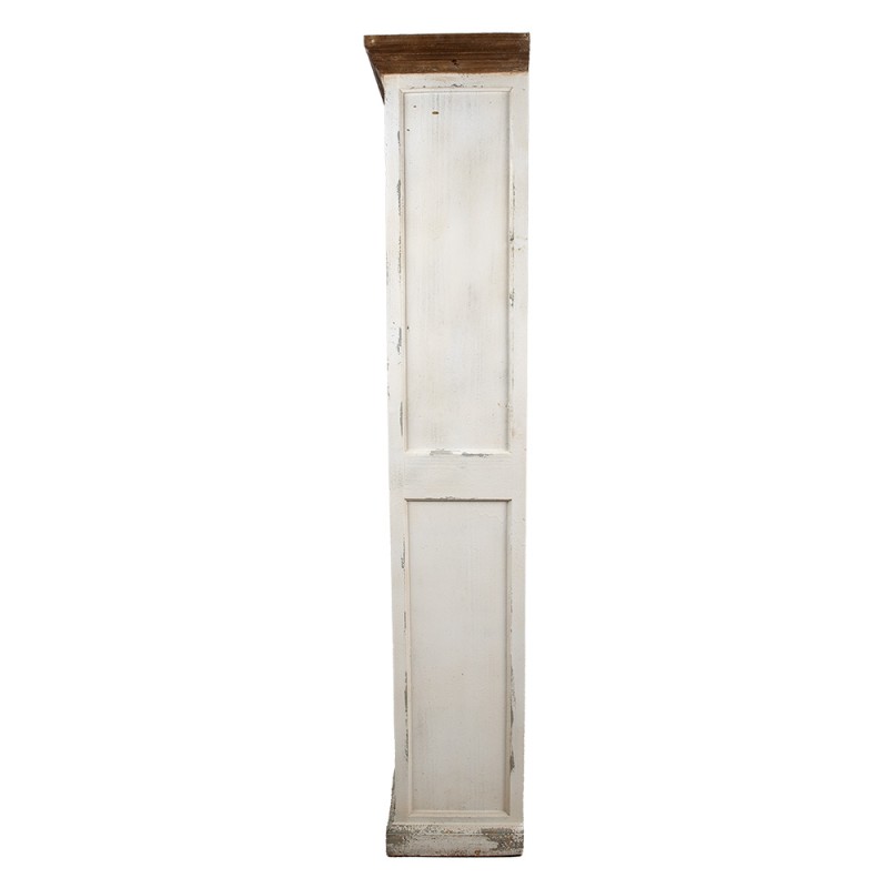 Clayre & Eef Libreria 120x36x195 cm Bianco Legno