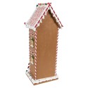 Clayre & Eef Gingerbread house 17x14x40 cm Brown Plastic