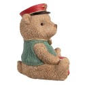 Clayre & Eef Money Box Bear 15x13x19 cm Brown Plastic