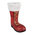 Clayre & Eef Christmas Decoration Figurine Boots 32x19x36 cm Red Ceramic material