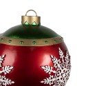 Clayre & Eef Décoration de Noël Sapin de Noël Ø 39x44 cm Rouge Plastique