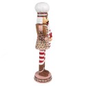 Clayre & Eef Decorative Figurine Nutcracker 15x12x46 cm Brown Plastic