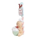 Clayre & Eef Statuetta decorativa di Natale Uomo di pan di zenzero 25 cm Beige Plastica