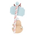 Clayre & Eef Statuetta decorativa di Natale Uomo di pan di zenzero 25 cm Beige Plastica