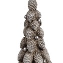 Clayre & Eef Dekorationsfigur Weihnachtsbaum Ø 7x19 cm Braun Kunststoff